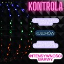 KULA DEKORACYJNA WISZĄCA 168LED RGB 40CM