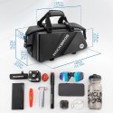 Torba sportowa i rowerowa mocowana na bagażnik 11.6l - czarna