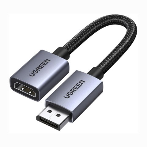 Adapter przejściówka jednokierunkowa DisplayPort - HDMI 4K 30Hz - czarny