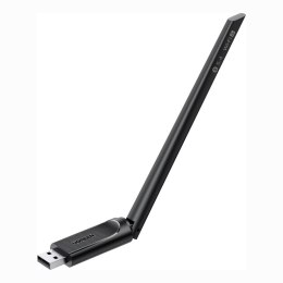 Karta sieciowa adapter bezprzewodowy WiFi 6 z Bluetooth 5.4 - czarny