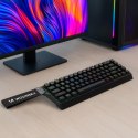 Klawiatura gamingowa mechaniczna podświetlana USB-A RGB - czarna