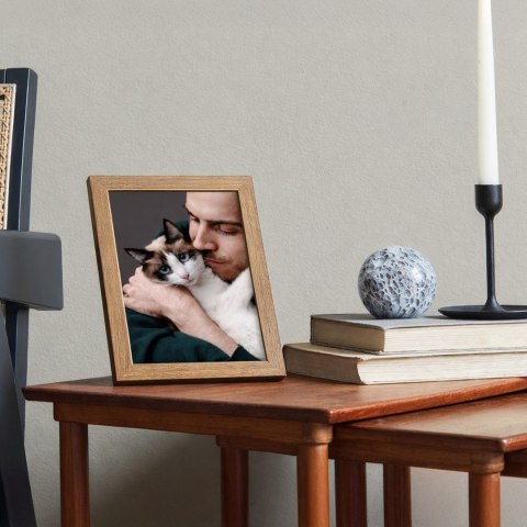 Ramka Cyfrowa 10.1'' z aplikacją Frameo 32GB - jasnobrązowa