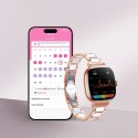 Smartwatch Starlight JR-FS1 z odbieraniem połączeń 2 paski - złoty