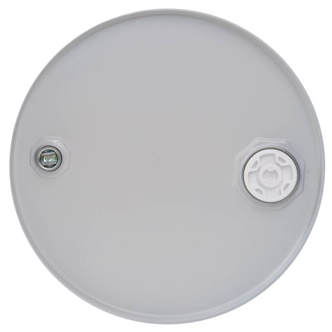 Beczka stalowa metalowa TH 60L korki 2 i 3/4 z kranikiem atest - SZARA