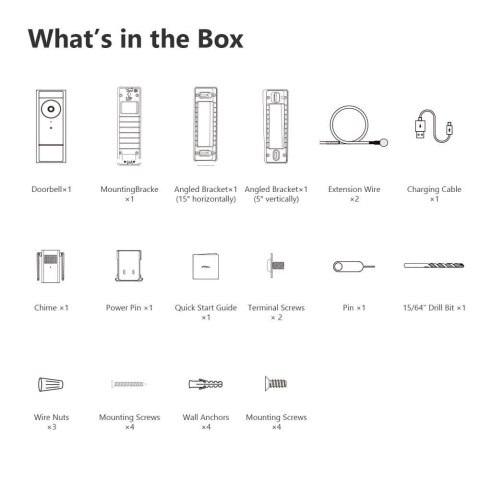 Dzwonek bezprzewodowy Imou DB60 Kit