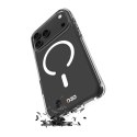 Etui pokrowiec na iPhone 17 Pro TPU PC Impact Clear D3O MagSafe - przezroczyste