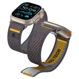 Pasek materiałowy na zegarek Apple Watch 44 / 45 / 46 / 49 mm Athlex Air - szary