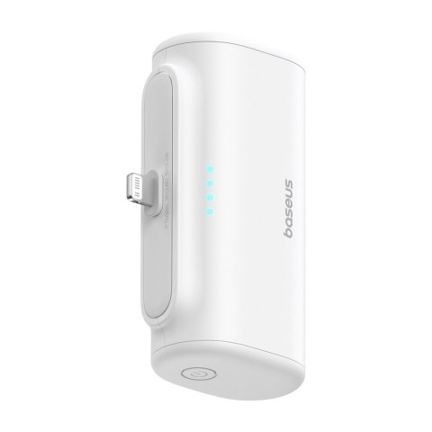Powerbank 5000mAh iPhone Lightning USB-C Compact 20W - biały