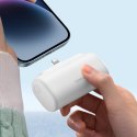 Powerbank 5000mAh iPhone Lightning USB-C Compact 20W - biały