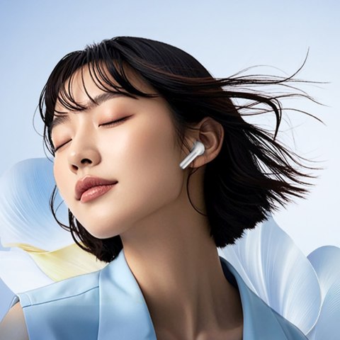 Słuchawki bezprzewodowe douszne AilyBuds E10 LDAC ENC IPX4 BT - białe