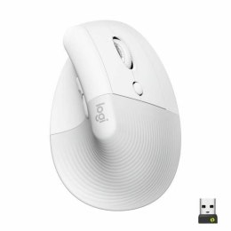 Myszka Logitech Lift Biały Ergonomiczny 4000 dpi