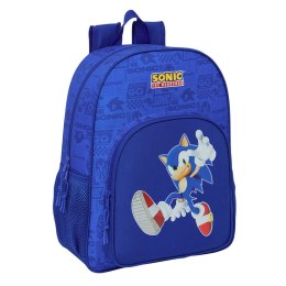 Plecak szkolny Sonic Niebieski 33 x 42 x 14 cm