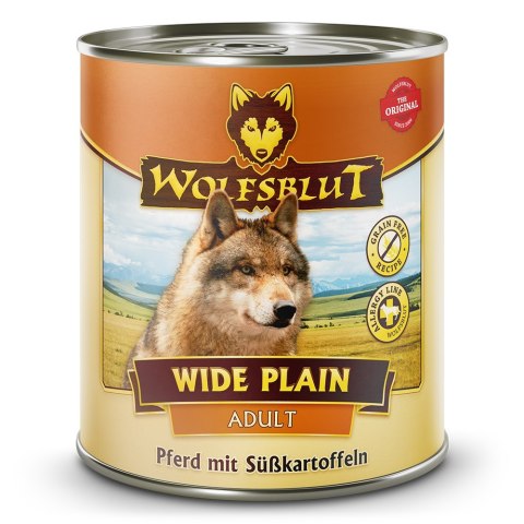 WOLFSBLUT Wide Plain Adult horse/sweet potatos 800g