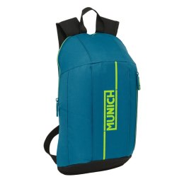 Plecak Munich Land Czarny Kolor Zielony 22 x 39 x 10 cm