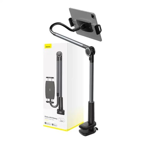 Uchwyt Baseus Otaku Life Rotary Pro na telefon/tablet (szary)