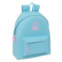 Plecak szkolny Benetton Celeste Celeste 33 x 42 x 15 cm