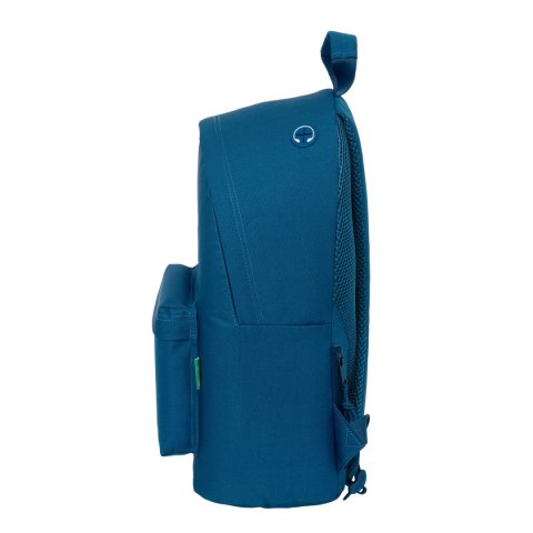 Plecak szkolny Benetton benetton basics Granatowy 31 x 41 x 16 cm