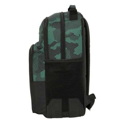 Plecak szkolny Kelme Camo Czarny Kolor Zielony 32 x 42 x 15 cm