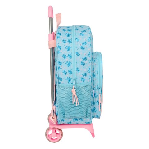Plecak szkolny Lilo & Stitch Ohana Niebieski 33 x 42 x 14 cm