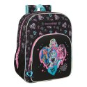 Plecak szkolny Monster High Czarny 33 x 42 x 14 cm