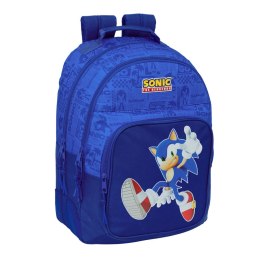 Plecak szkolny Sonic Niebieski 32 x 42 x 15 cm