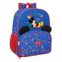 Plecak szkolny Mickey Mouse Clubhouse Today Niebieski 32 x 38 x 12 cm