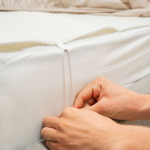 Podwójna elektryczna mata grzewcza na łóżko Blewarm InnovaGoods Biały 60+60 W 140 x 160 cm (Odnowione A)