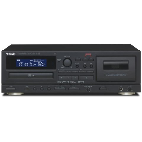 Radio z CD Teac AD-850-SE/B (Odnowione A)