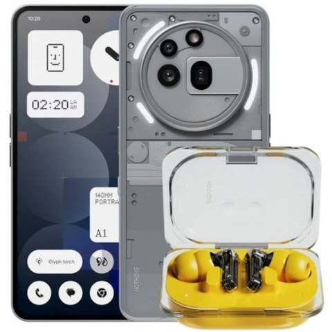 Smartfony Nothing A10400167-BUNDLE2 12 GB RAM 256 GB Żółty Szary