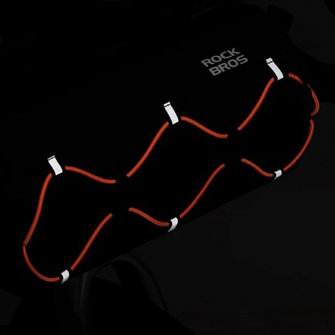 Torba rowerowa mocowana na kierownicę 2.2l - zielona