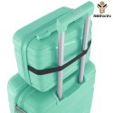 Zestaw walizek BERWIN Torna 4w1 - twarde walizki na kółkach + kosmetyczka Fresh Mint