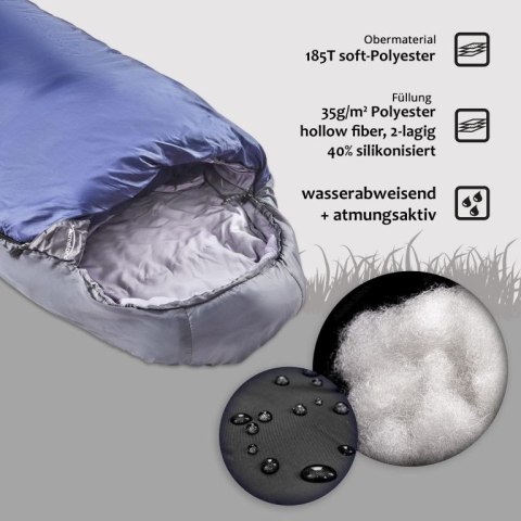 LEKKAWARM Śpiwór, do -22 °C, 230 x 72 cm