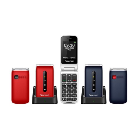 Telefon komórkowy Sunstech CELT18BL Niebieski 2,4"