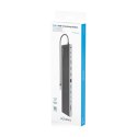 HUB USB Aisens ASUC-13P042-GR Szary