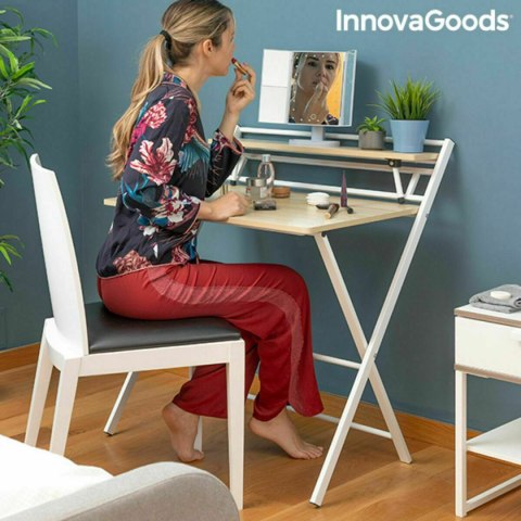 Składane Biurko z Półką InnovaGoods Tablezy Drewno (Odnowione A)