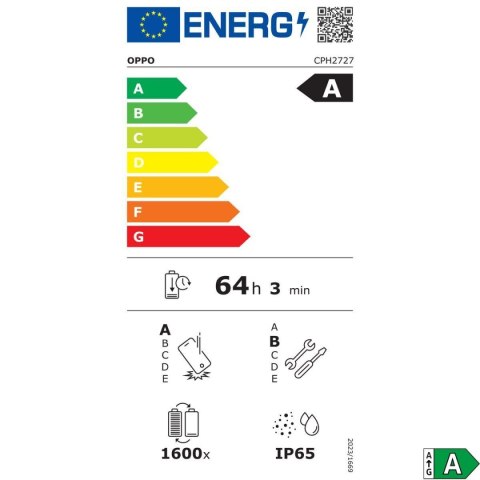 Smartfony Oppo 110010348464 6,67" 6 GB RAM 128 GB Biały