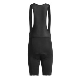 Spodenki rowerowe kolarskie krótkie na szelkach z wkładką XXXL - czarne