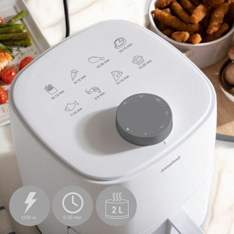 Frytkownica Bezolejowa Airfryer InnovaGoods Fryinn Lite 1200W 2L