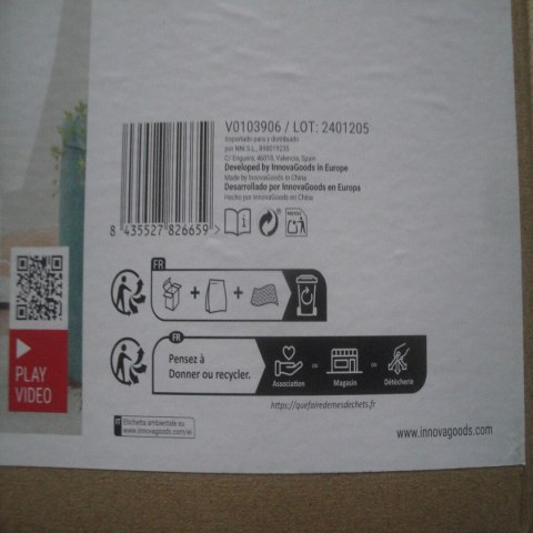 Przenośny modułowy stojak na buty InnovaGoods Biały (Odnowione A)