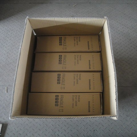 Przenośny modułowy stojak na buty InnovaGoods Szary (Odnowione A)