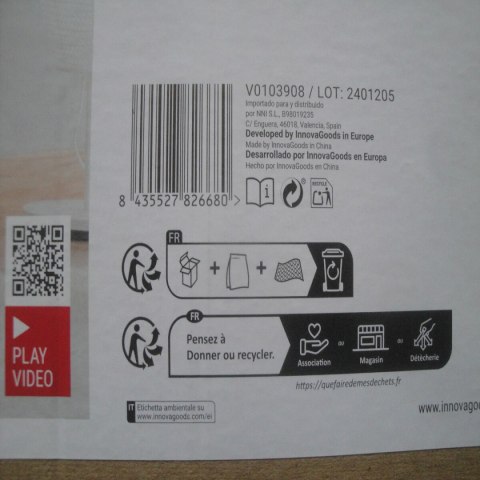 Przenośny modułowy stojak na buty InnovaGoods Szary (Odnowione A)