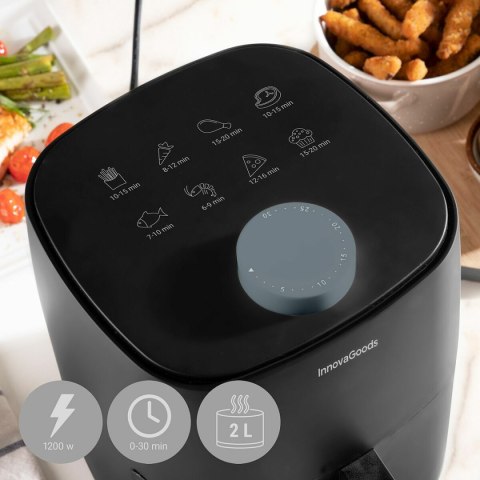 Frytkownica Bezolejowa Airfryer InnovaGoods 1200W 2L