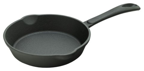 Patelnia grillowa z uchwytem 16 cm, żeliwo