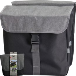 SAKWA TORBA ROWEROWA PODWÓJNA TYLNA NA BAGAŻNIK 40L XQMAX