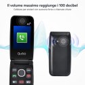 Telefon komórkowy dla seniorów Qubo NEONWBK 4G 2,4" 32 GB Czarny