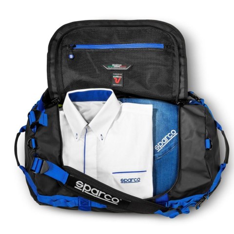 Torba sportowa Sparco DAKAR-S Niebieski/Czarny 60 L