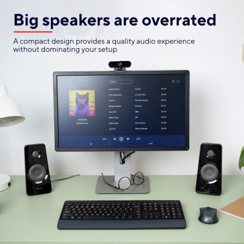 Głośniki Komputerowe Trust Tytan Czarny 18 W 4 W 36 W