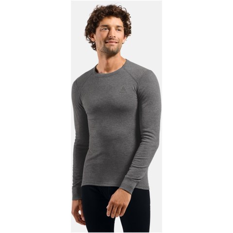Koszulka męska Odlo BL TOP crew neck l/s ACTIVE WARM ECO roz. M Szara