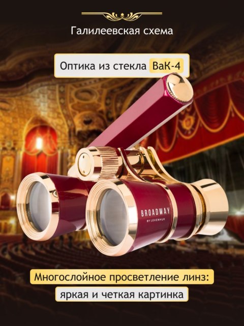 Lorgnon Levenhuk Broadway 325E