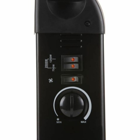 Grzejnik DOMO DO7350CH Czarny 2000 W